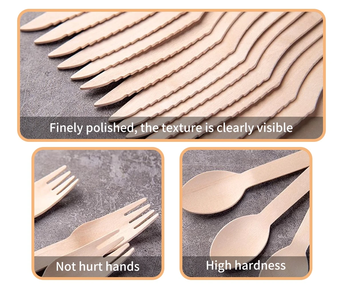 ECO disposable cutlery details ECO disposable cutlery details